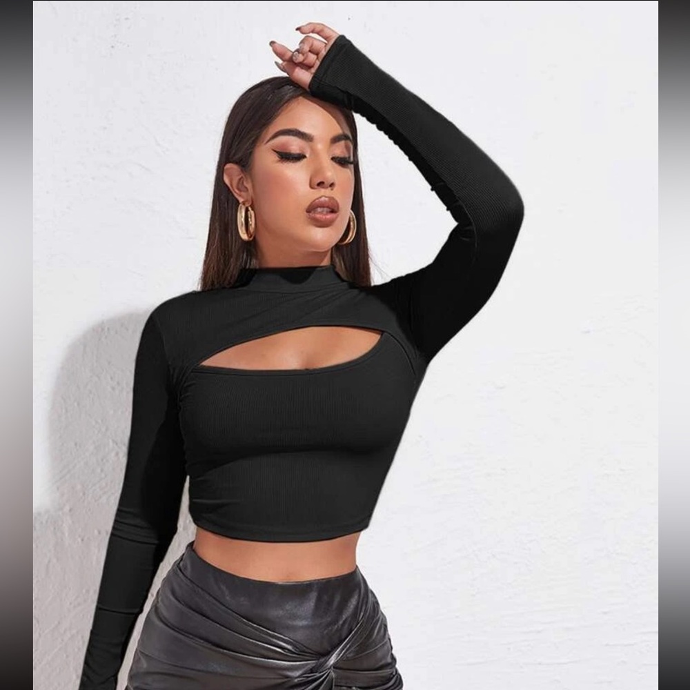 Long Sleeve Crop Top